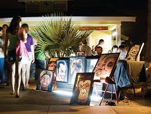 毎月第1金曜日の夜、アリゾナのダウンタウンフェニックスの一角でアート一色になるイベントが開催される