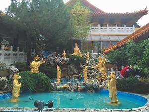 Hsi Lai Templeの内部