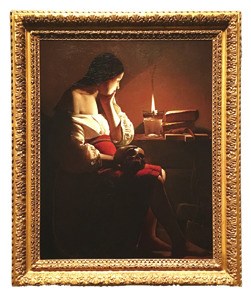 Georges de la Tourの作品「The Magdalen with the Smoking Flame」