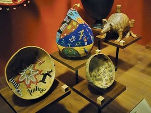 アリゾナのハード美術館にある展示品