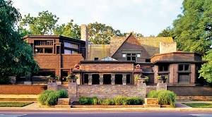 Frank Lloyd Wright Home and Studioの外観