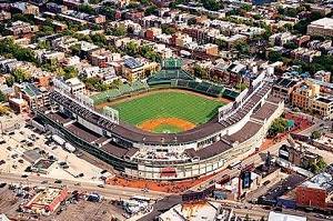 アメリカで最も美しい球場と言われるWrigley Field