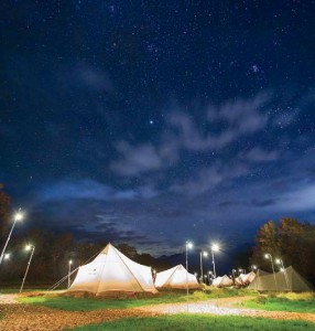 2017年に長野県白馬村で開催された「Gramping Hakuba presented by Snow Peak。