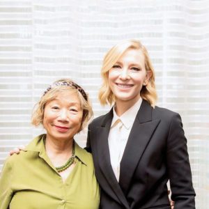 ケイト・ブランシェットと成田陽子さん