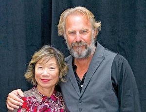 ケビン・コスナーと成田陽子さん