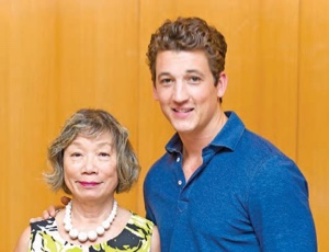 マイルズ・テラーと成田陽子さん