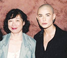 『G.I. Jane』の頃のデミ・ムーアと成田陽子さん