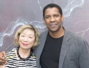 デンゼル・ワシントンと成田陽子さん