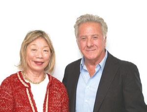 ダスティン・ホフマンと成田陽子さん