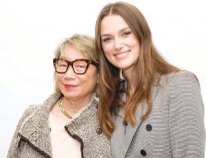 キーラ・ナイトレイと成田陽子さん
