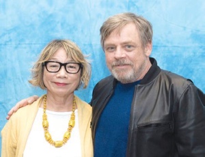マーク・ハミルと成田陽子さん
