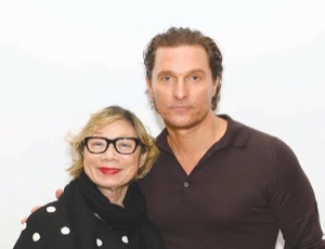 マシュー・マコノヒーと成田陽子さん