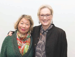 メリル・ストリープと成田陽子さん