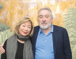ロバート・デ・ニーロと成田陽子さん