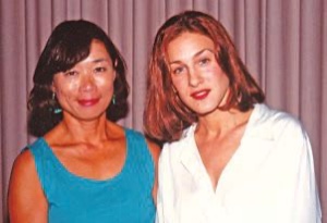 『L.A. Story』の頃のサラ・ジェシカ・パーカーと成田陽子さん