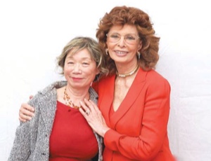 ソフィア・ローレンと成田陽子さん