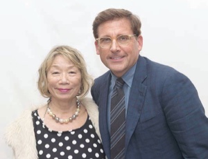 スティーヴ・カレルと成田陽子さん