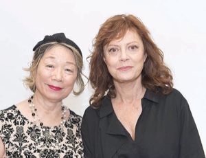 スーザン・サランドンと成田陽子さん