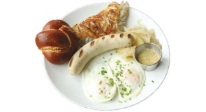 Grilled Weisswurst