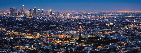 ダウンタウン・ロサンゼルスの夜景