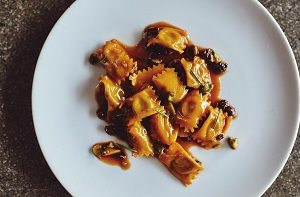 美味しそうなAgnolotti alla Vaccinaraの写真