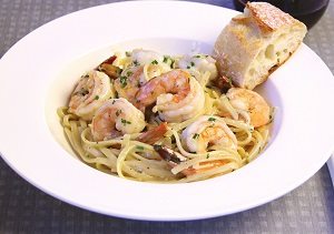 美味しそうなLinguine-Shrimp Scampの写真