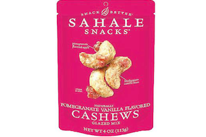 PSahale Snacks「Pomegranate Vanilla Flavored Cashews Glazed Mix」