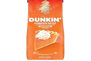 Dunkin'「Pumpkin Spice Flavored Ground Coffee」