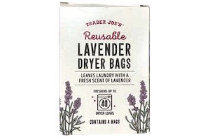 Trader Joe's「Reusable Lavender Dryer Bags」