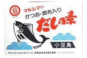 マルシマ「かつお・昆布入りだしの素」