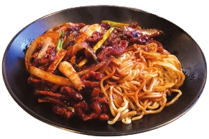 Ginger Scallion Beef with Noodle(テイスティー・ヌードル・ハウス)