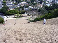 Sand Dune Parkの砂場