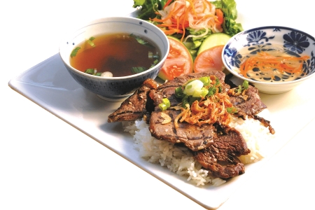 Rice Plate：Grilled Steak（ミニョン・フォー・アンド・シーフード）
