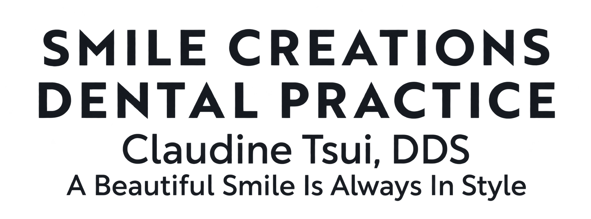 Smile Creations Dental Practice スマイル・クリエーションズ・デンタル・プラクティスロゴ