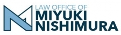 LAW OFFICES OF MIYUKI NISHIMURA/西村深雪法律事務所ロゴ